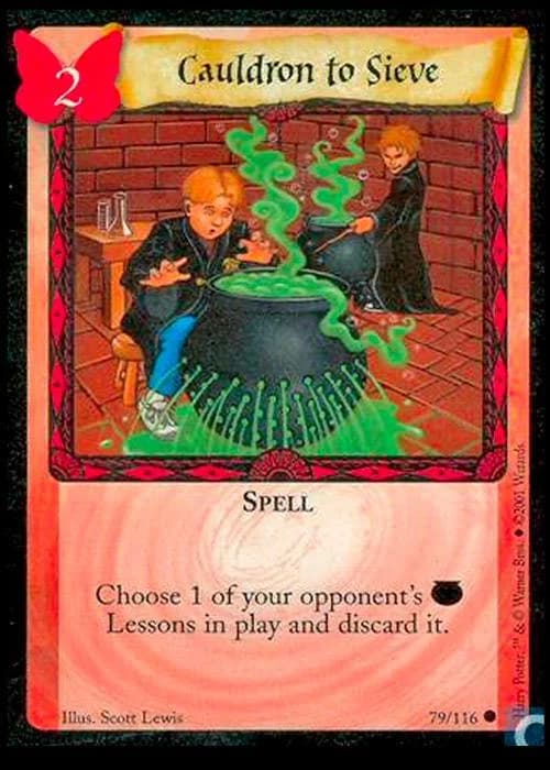 Cauldron to Sieve, Base Set 79