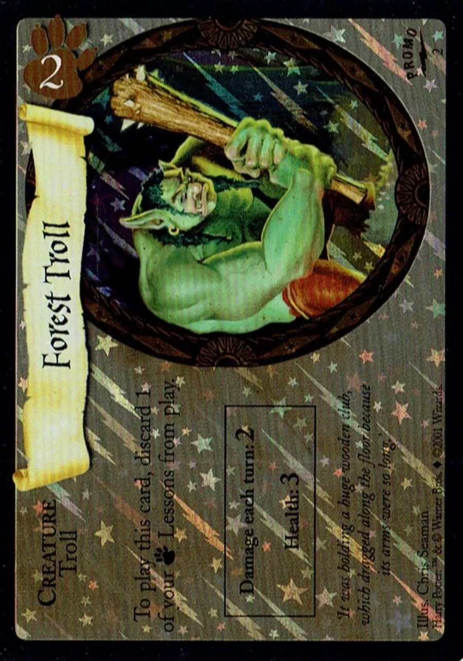 Forest Troll, Harry Potter TCG promo 2