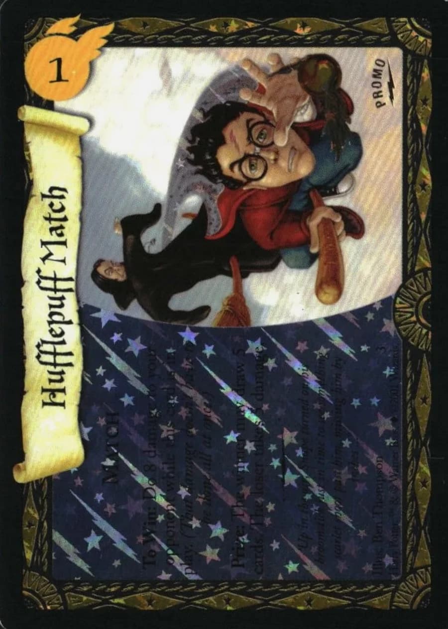 Hufflepuff Match, Harry Potter TCG promo 3