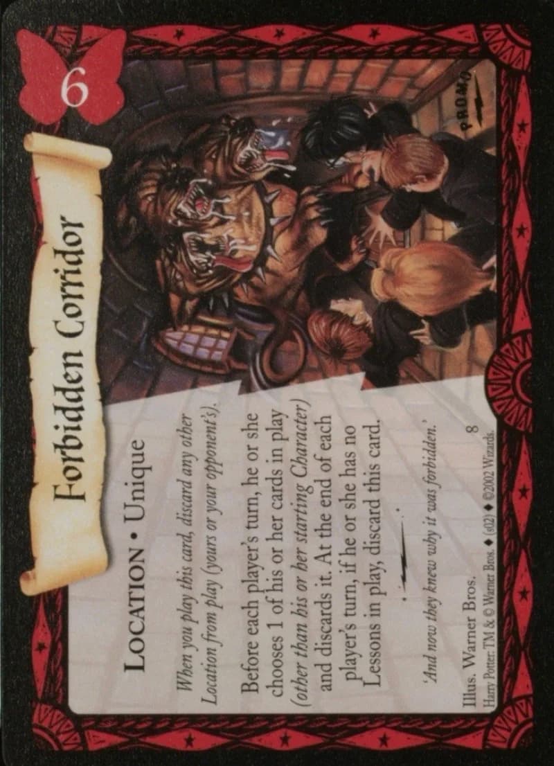 Forbidden Corridor, Harry Potter TCG promo 8
