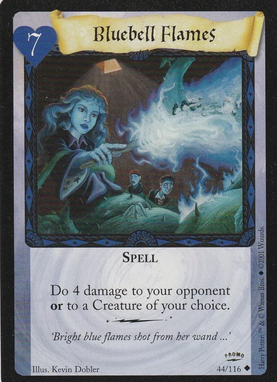 Bluebell Flames, Harry Potter TCG promo 44/116