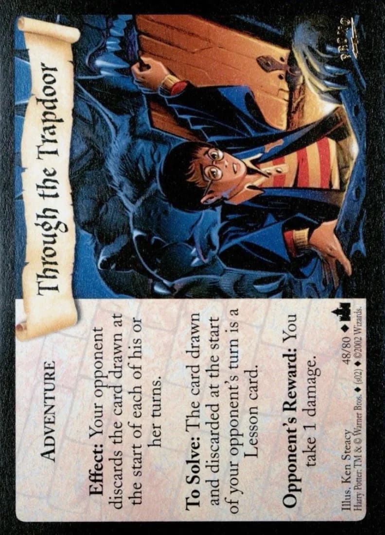 Through The Trapdoor, Harry Potter TCG promo 48/80