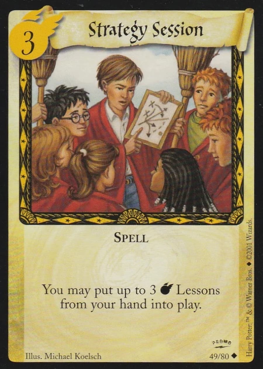 Strategy Session, Harry Potter TCG promo 49/80